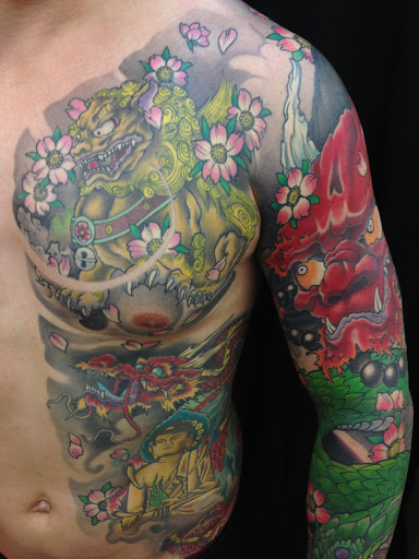 Explore nepali tattoo ideas, creative tattoo ideas in San Diego, available at Funhouse Tattoo