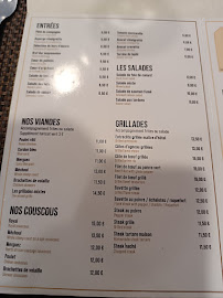 Restaurant Le Relais de Bretagne à Boulogne-Billancourt (le menu)