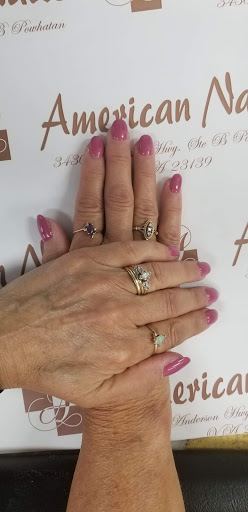 Nail Salon «American Nails», reviews and photos, 2105 Academy Rd, Powhatan, VA 23139, USA
