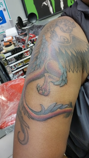 Tattoo Shop «Fine Line Tattoo», reviews and photos, 3801 Gus Thomasson Rd, Mesquite, TX 75150, USA