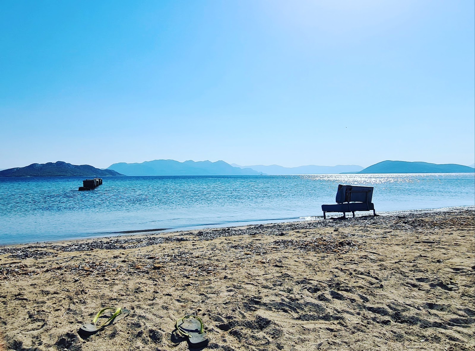 Foto von Paralia Agios Vasilios mit etwas sauber Sauberkeitsgrad