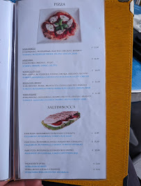 Menu du Café Caso à Capri