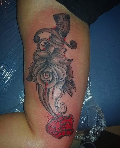 Explore filler ideas for sleeve tattoos, creative tattoo ideas in Columbia, available at Nyce Tattoos