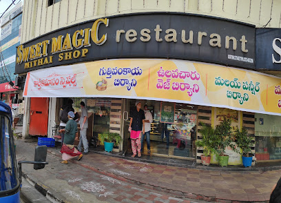 Sweet Magic Mithai Shop - D.V.MANOR opposite Ground floor, Adhikari Building, 40-1-136, MG Rd, Chandra Mouli Puram, Vijayawada, Andhra Pradesh 520010, India