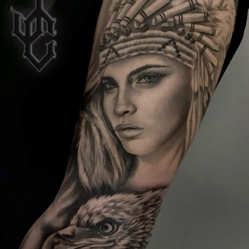 Explore armor of god tattoo ideas, creative tattoo ideas in Arlington, available at Urbans Tattoo & Piercing Studio