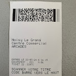 Photo n° 1 de l'avis de AL.E fait le 25/03/2024 à 11:53 pour Centre commercial Arcades à Noisy-le-Grand