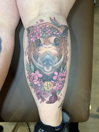 Explore hot air balloon tattoo ideas, creative tattoo ideas in Federal Way, available at Jurassic Ink Tattoo Co.