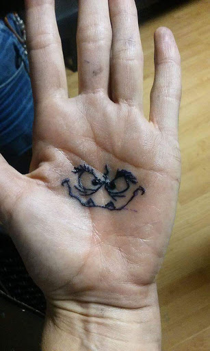 Explore hydrocephalus tattoo ideas, creative tattoo ideas in Williamston, available at Lucky Tiger Tattoo studio