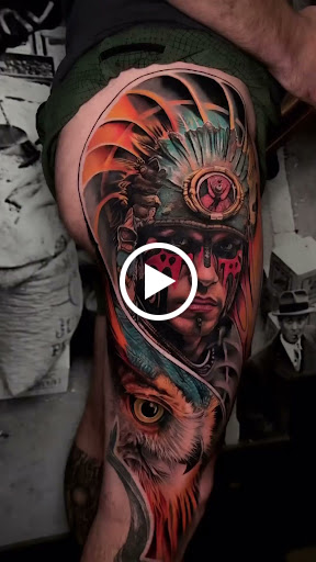 Explore giving tree tattoo ideas, creative tattoo ideas in Boston, available at Boston Barber & Tattoo Co.