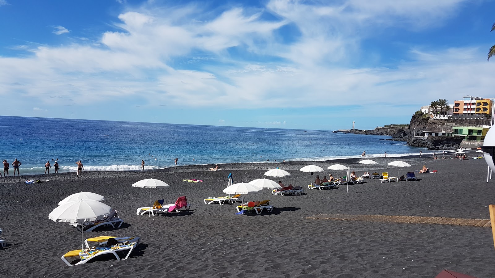 Puerto Naos beach'in fotoğrafı imkanlar alanı