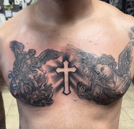 Explore olivia tattoo ideas, creative tattoo ideas in Houston, available at 333 Tattoo Studio HTX
