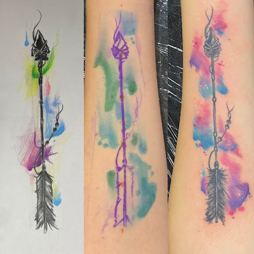 Explore cartoon network tattoo ideas, creative tattoo ideas in Colorado Springs, available at Fallen Heroes Tattoo & Piercing (Colorado)