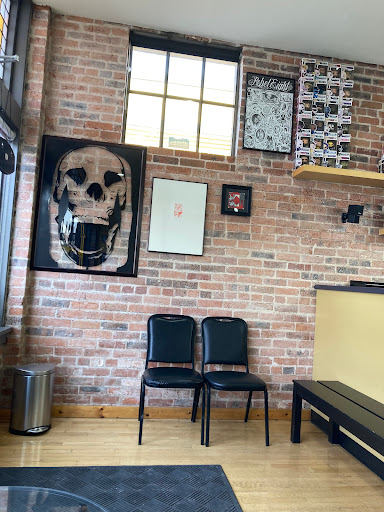 Explore crystal ball tattoo ideas, creative tattoo ideas in Albuquerque, available at Blacklist Tattoo Parlour Tattoo Shop in Albuquerque