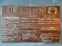 Menu / carte de CiBo à Ascoli Piceno