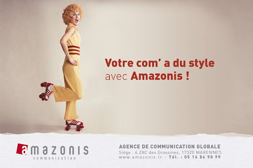 Agence de publicité Amazonis Communication Marennes-Hiers-Brouage