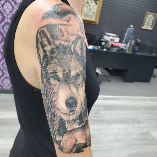 Explore tattoo ideas on foot, creative tattoo ideas in Sycamore, available at Spider Tattooz 2