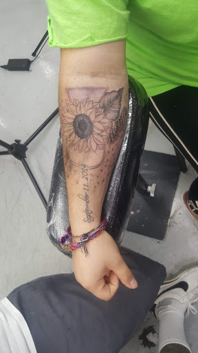 Explore ac dc tattoo ideas, creative tattoo ideas in Yuba City, available at Righteous Ink