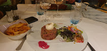 Steak tartare du Restaurant de spécialités provençales Marius à la Plage à La Croix-Valmer - n°7