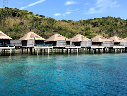 Foto von Hama island resort und die siedlung