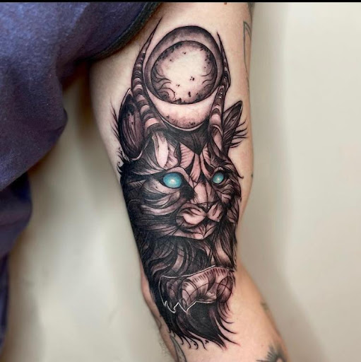 Explore colorful flower tattoo ideas, creative tattoo ideas in Parker, available at Sublime Colorado Body Mod And Tattoo