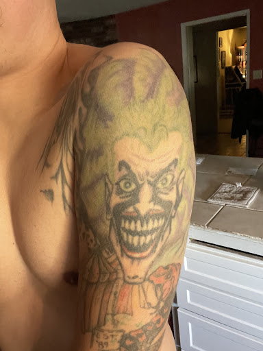 Explore monogram tattoo ideas, creative tattoo ideas in Bakersfield, available at Third Energy Tattoo & Piercing