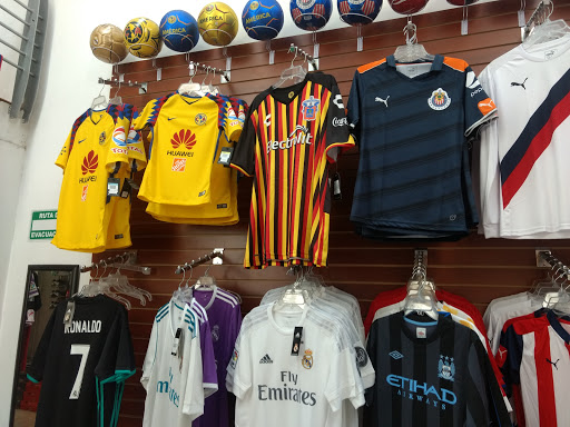 Tiendas de camisetas de futbol en Guadalajara