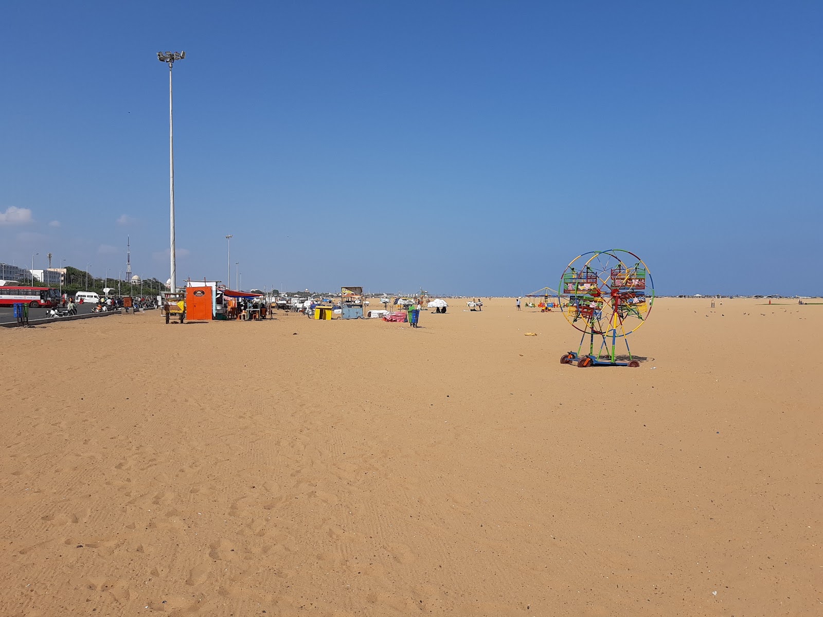 Foto von Gandhi Beach und die siedlung