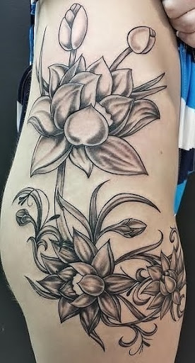 Explore puzzle tattoo ideas, creative tattoo ideas in Port Aransas, available at SHARK ATTACK TATTOO