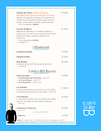 El Barrio del Mar à La Caletta carte