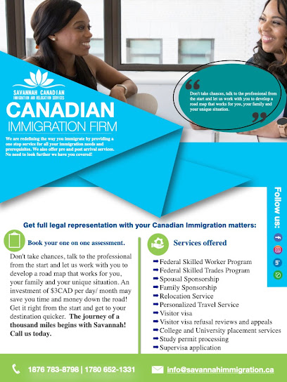 Savannah Canadian Immigration and Relocation Services