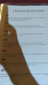 Carte du Michele La Cremeria - Ristorante - Paninoteca à Caserta