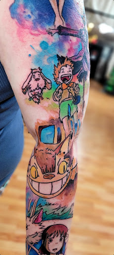 Explore capybara tattoo ideas, creative tattoo ideas in Benton, available at Spectrum Tattoo