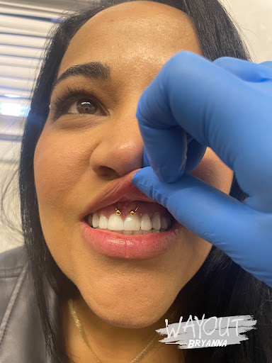 Explore male inner bicep tattoo ideas, creative tattoo ideas in Philadelphia, available at Way Out