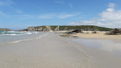 Photo de Plage de Penarronda avec baie spacieuse