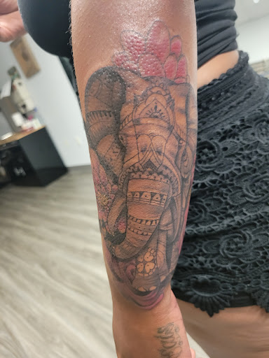 Explore feminine leg tattoo ideas, creative tattoo ideas in Round Rock, available at Beto Tats