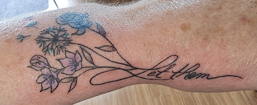 Explore lower arm tattoo ideas, creative tattoo ideas in Beaverton, available at In The Mix Tattoo Studio LLC