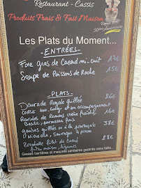 Restaurant de spécialités provençales Restaurant Le Chaudron à Cassis (la carte)