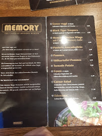 Memory Burger Homburg à Homburg menu
