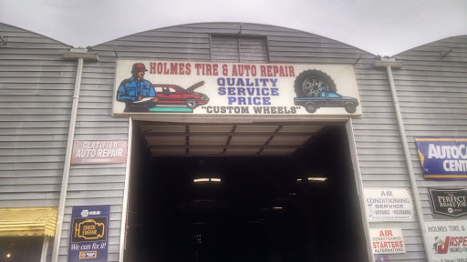 Auto Repair Shop «Holmes tire and Auto Repair», reviews and photos, 1366 Meriwether St, Griffin, GA 30224, USA