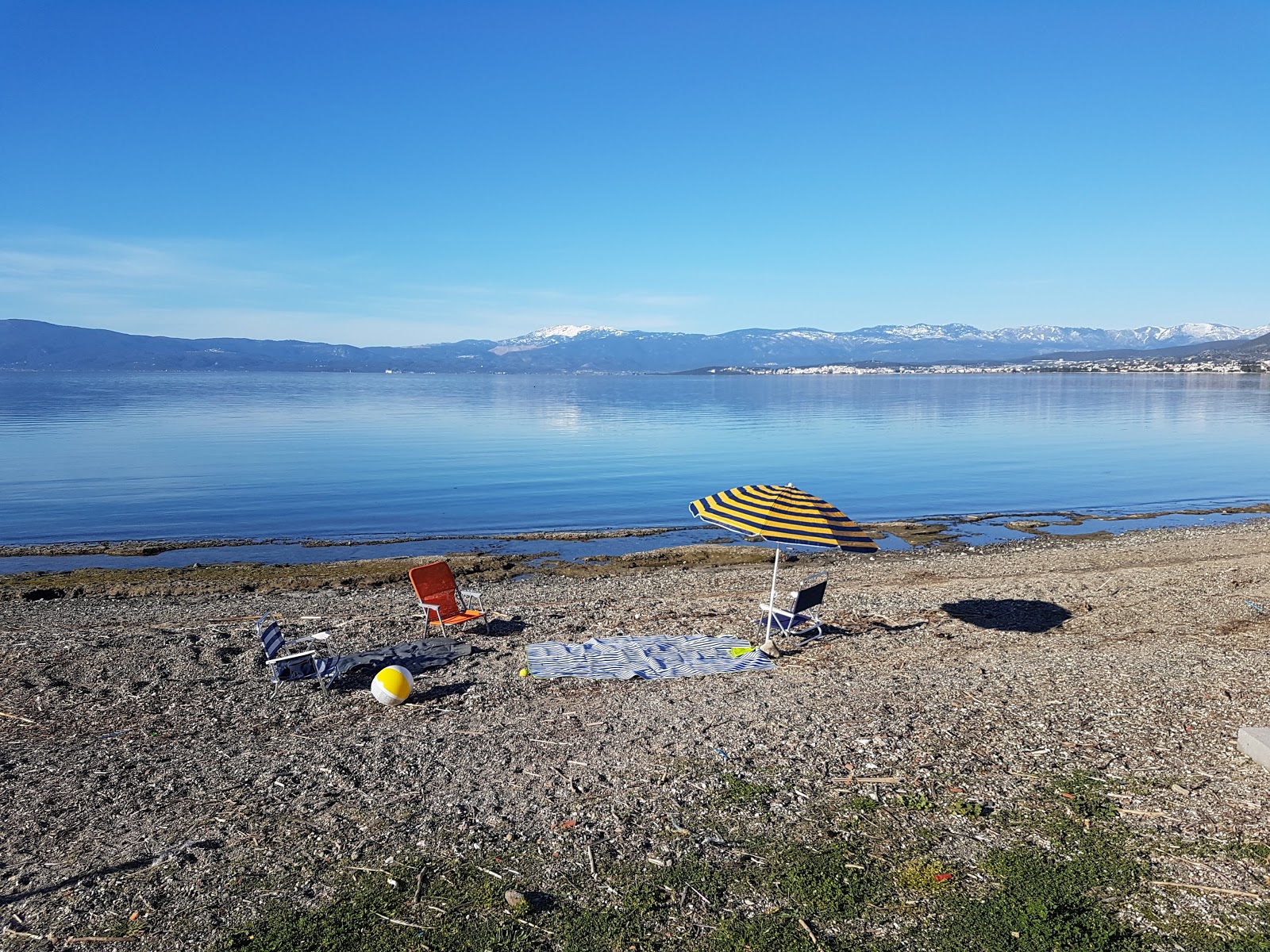 Foto von Papathanasiou beach mit etwas sauber Sauberkeitsgrad