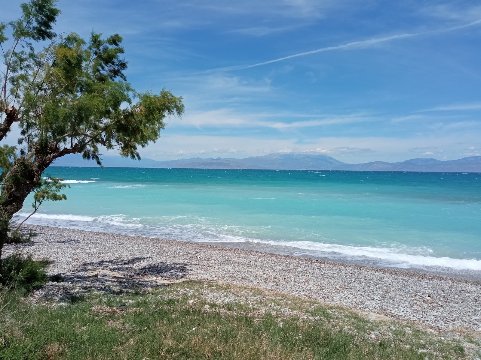 Paralia Xilokastrou'in fotoğrafı düz ve uzun ile birlikte