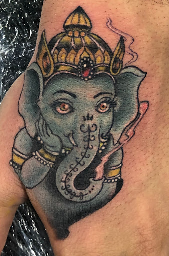 Explore tattoo ideas for two sons, creative tattoo ideas in Edgewood, available at Evolved Body Arts