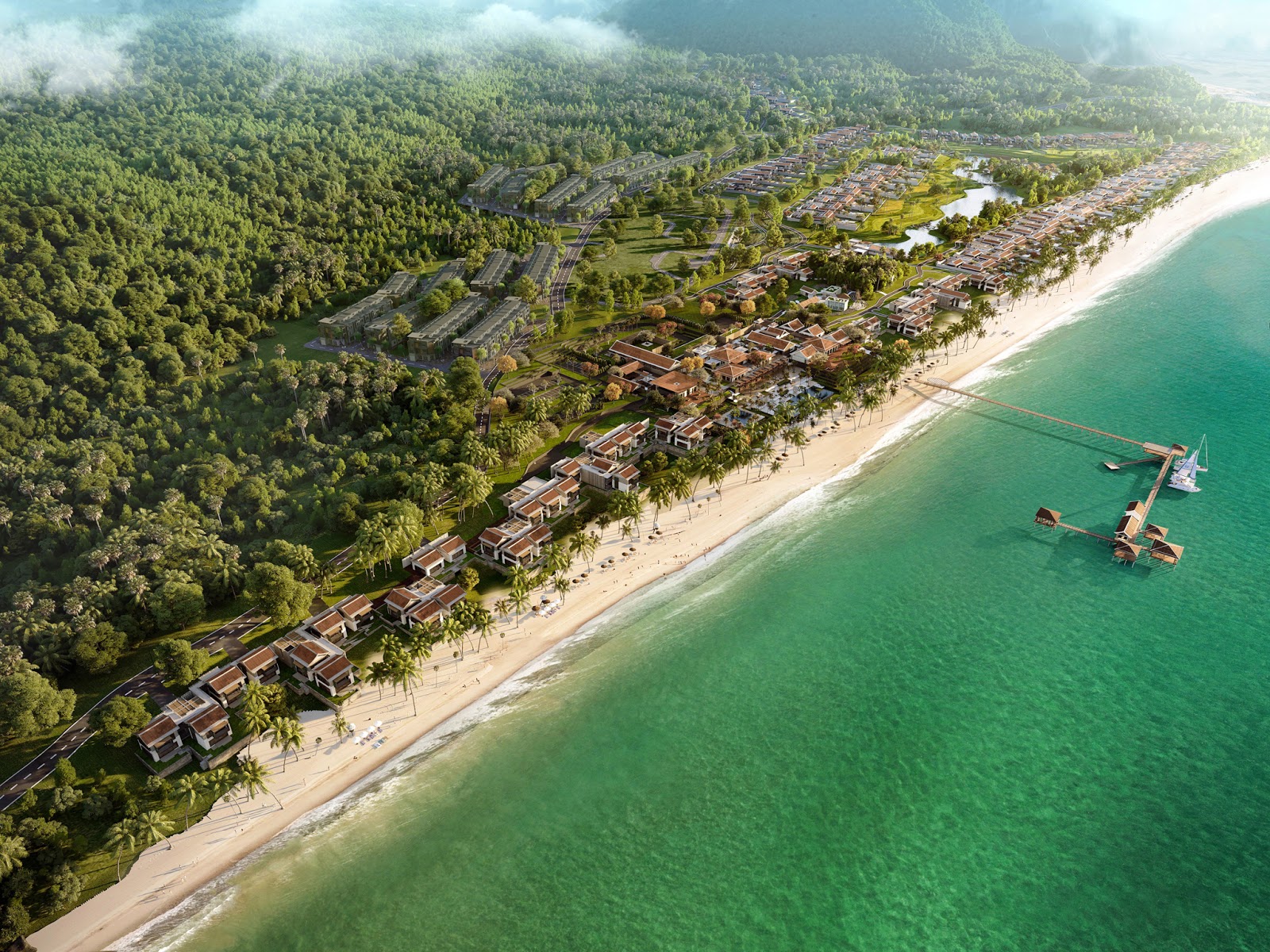 Foto di Park Hyatt Phu Quoc con una superficie del sabbia beige