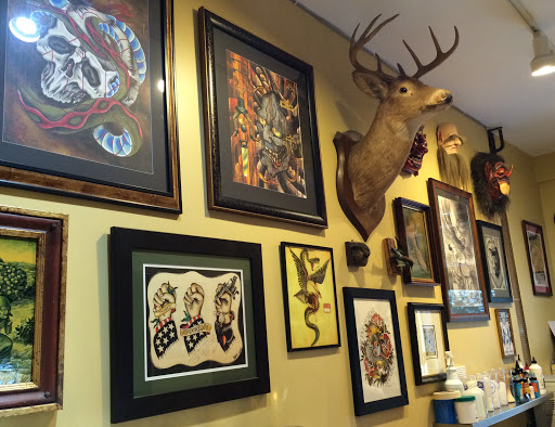 Explore scream tattoo ideas, creative tattoo ideas in Brooklyn, available at Hand of Glory Tattoo & Piercing