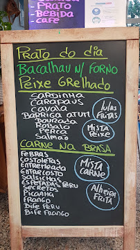 Menu / carte de Churrasqueira de Marim à Moncarapacho