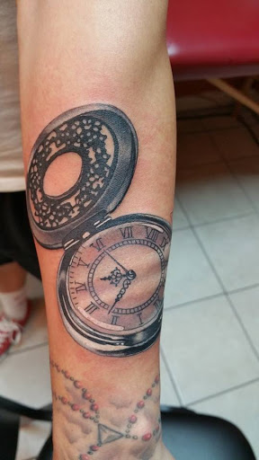 Explore couple his and her tattoo ideas, creative tattoo ideas in San Marcos, available at One & Only Tattoo