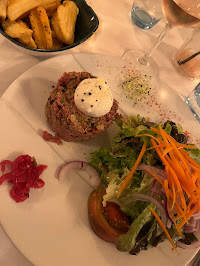 Steak tartare du Restaurant de spécialités provençales Marius à la Plage à La Croix-Valmer - n°1