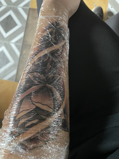 Explore dexter tattoo ideas, creative tattoo ideas in San Marcos, available at Jerrys Tattoo Shop