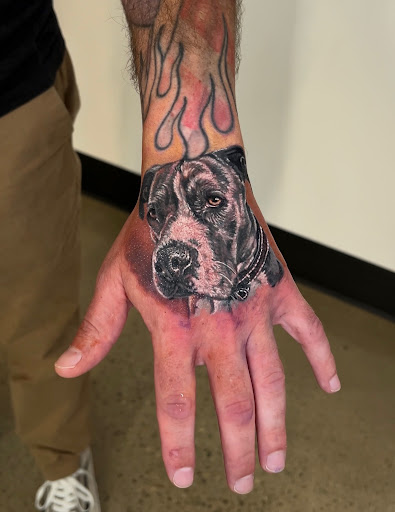 Explore butterfly and flower tattoo ideas, creative tattoo ideas in Thousand Oaks, available at MD Tattoo Studio