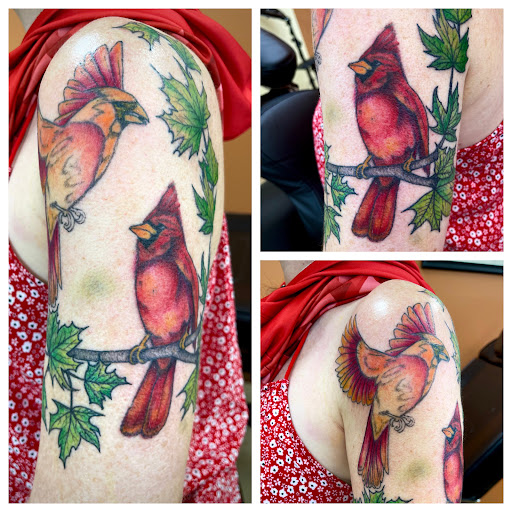 Explore father son tattoo ideas, creative tattoo ideas in Utica, available at Modern Primitive Tattoo